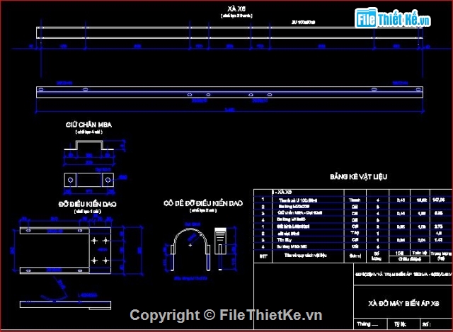 File thiết kế,File cad,TBA,TBA 22KV